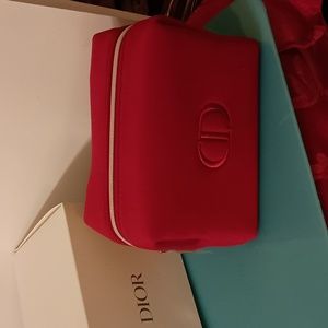 Christian Dior makeup bag New